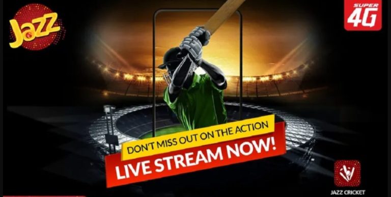 Jazz TV Cricket App T20 WC 2024 Online Free in Pakistan